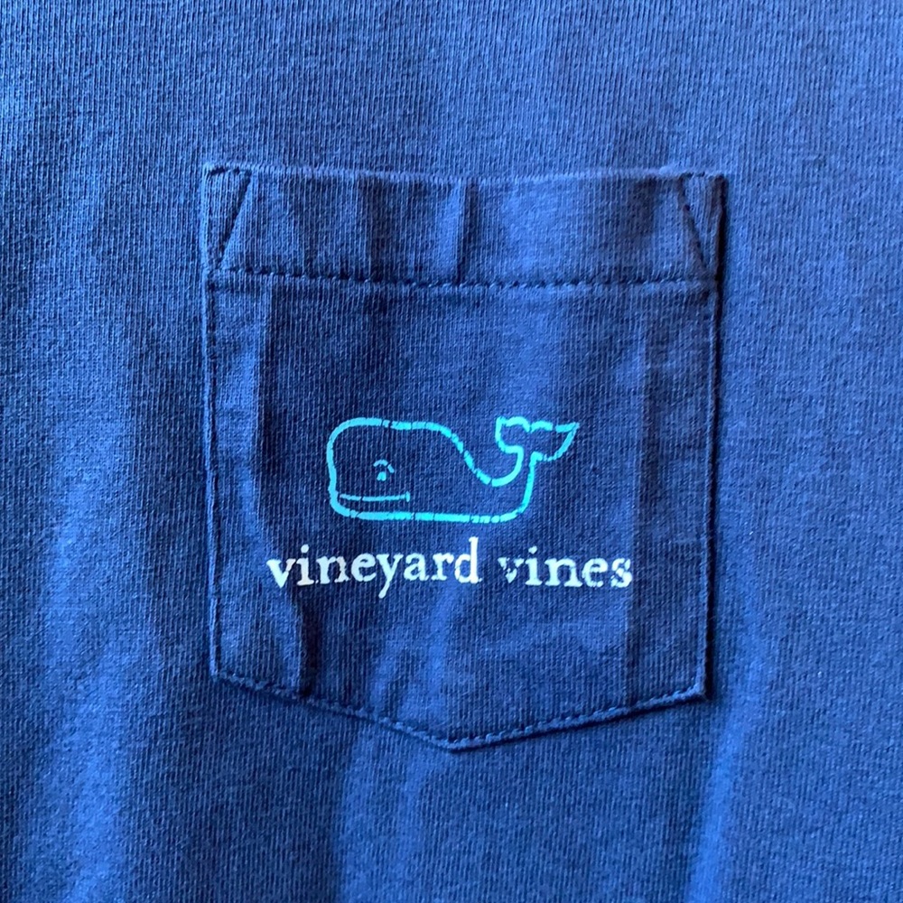 Vineyard Vines Kids Navy Blue Long Sleeve Shirt